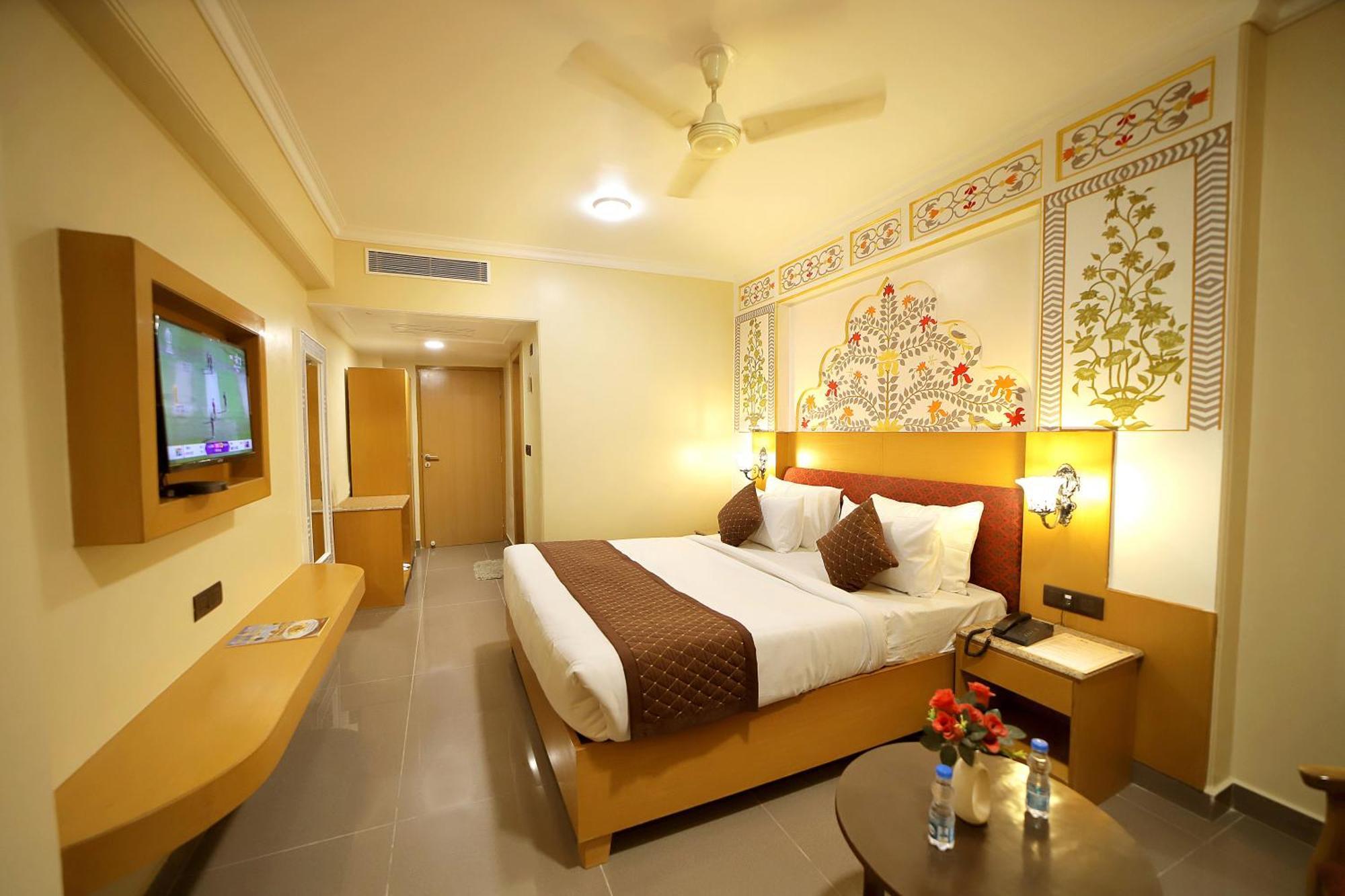 Hotel Ganga Ratan Agra  Exteriör bild