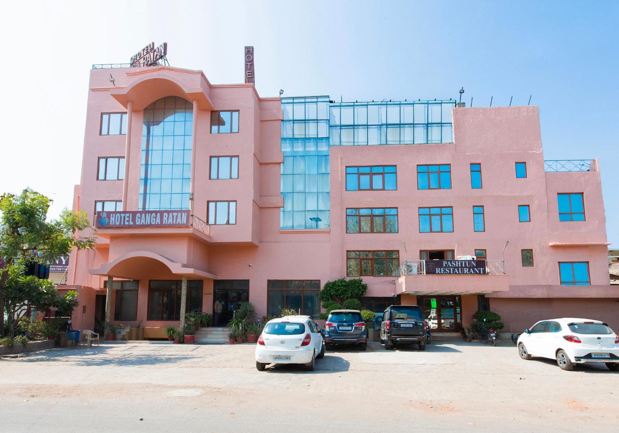 Hotel Ganga Ratan Agra  Exteriör bild